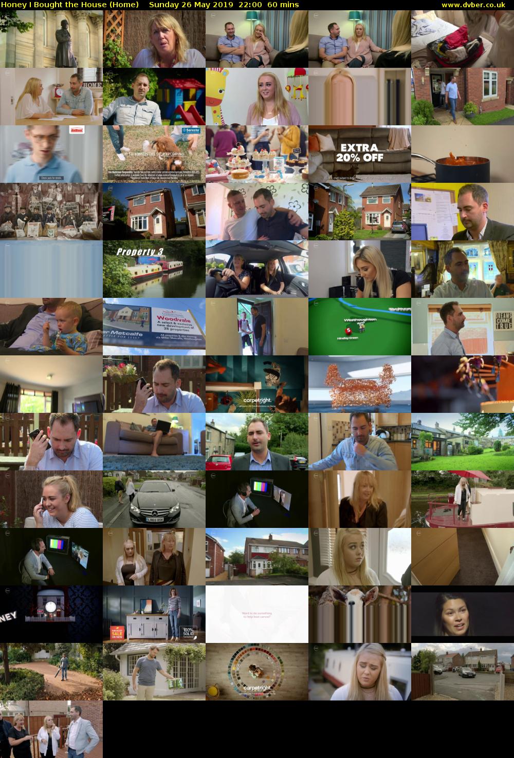 Honey I Bought The House (Home) Sunday 26 May 2019 22:00 - 23:00