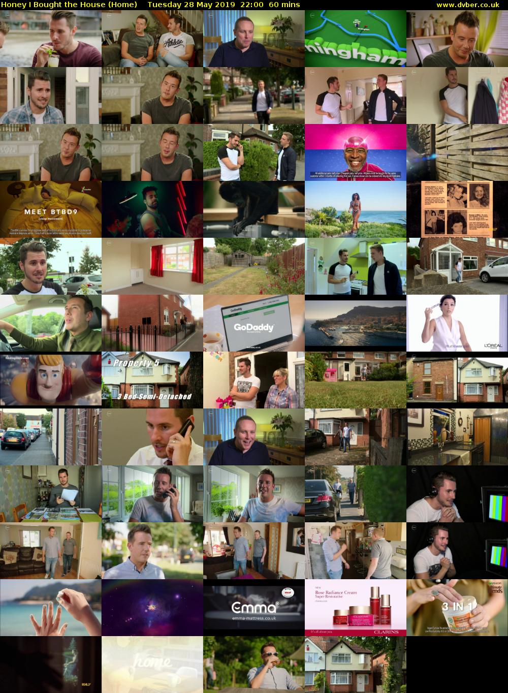 Honey I Bought The House (Home) Tuesday 28 May 2019 22:00 - 23:00