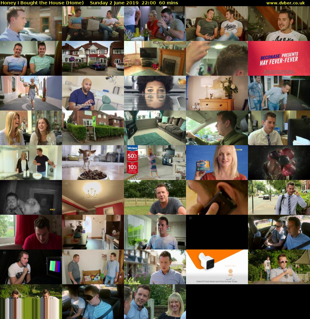 Honey I Bought The House (Home) Sunday 2 June 2019 22:00 - 23:00