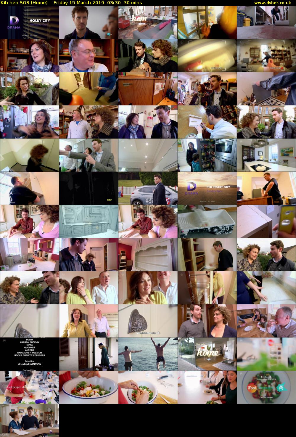 Kitchen SOS (Home) Friday 15 March 2019 03:30 - 04:00