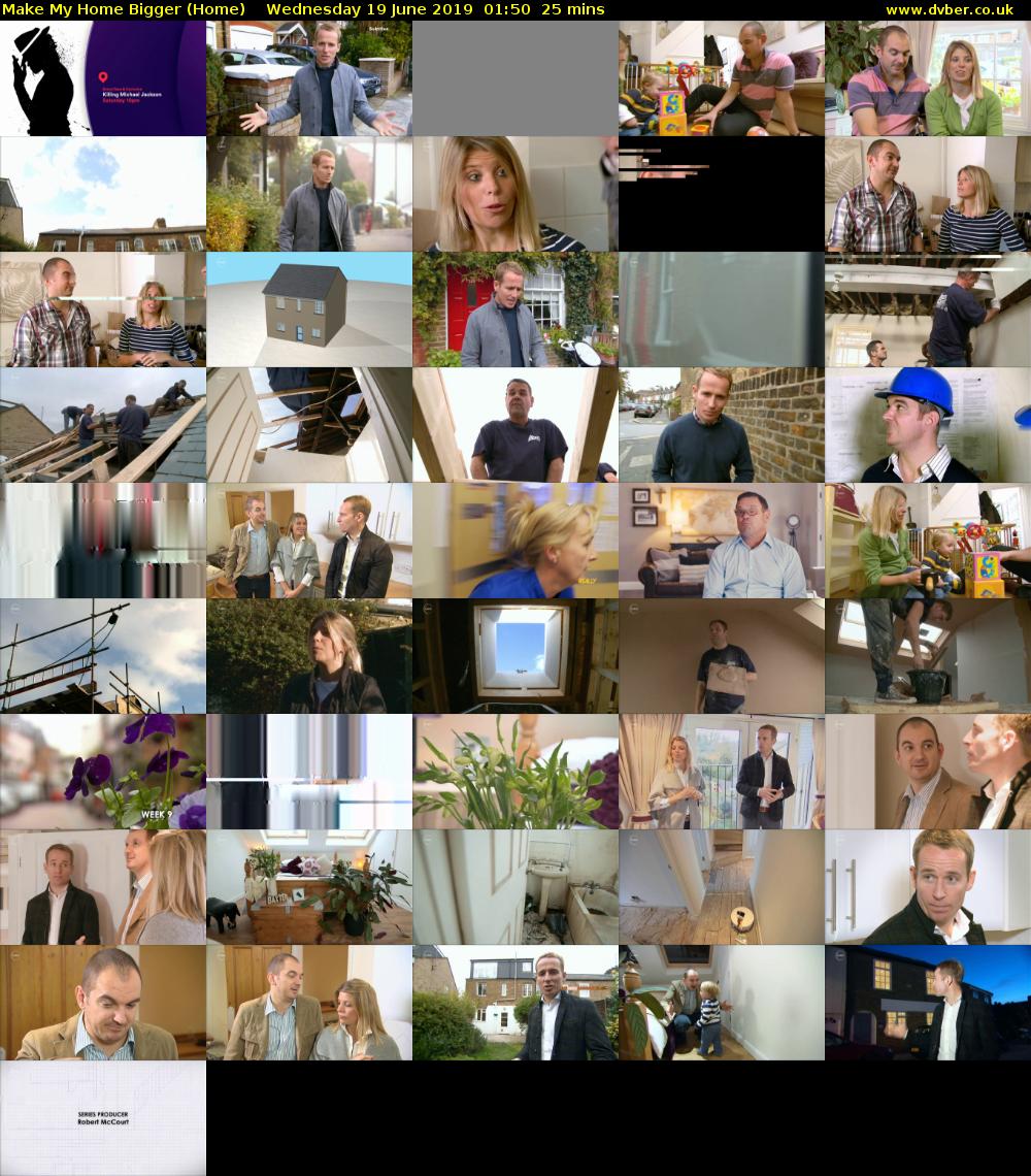 Make My Home Bigger (Home) Wednesday 19 June 2019 01:50 - 02:15
