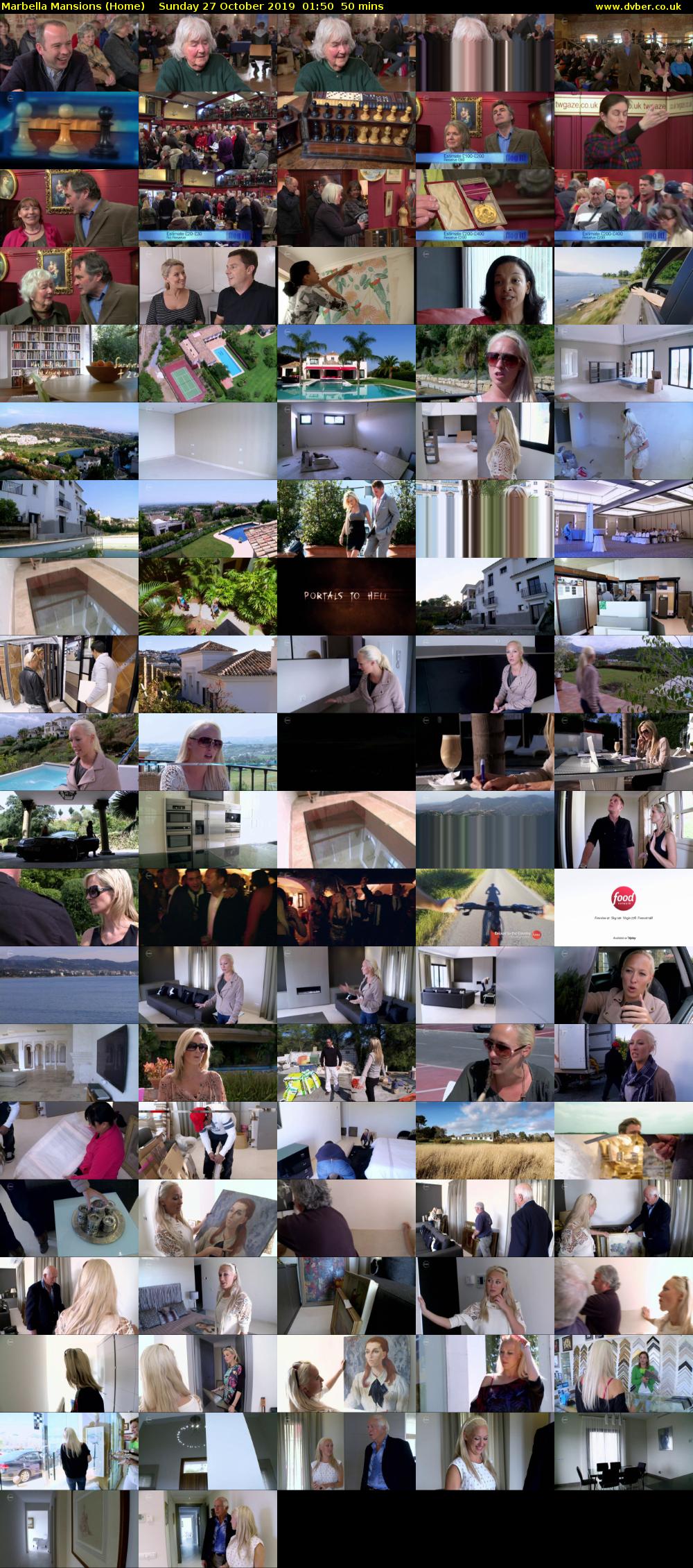 Marbella Mansions (Home) Sunday 27 October 2019 01:50 - 02:40