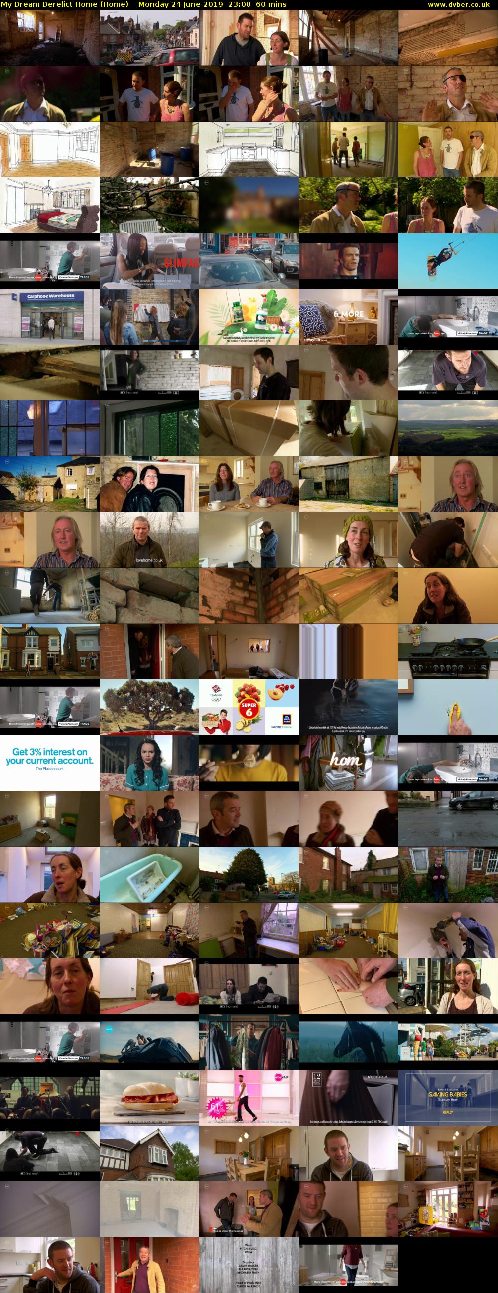 My Dream Derelict Home (Home) Monday 24 June 2019 23:00 - 00:00