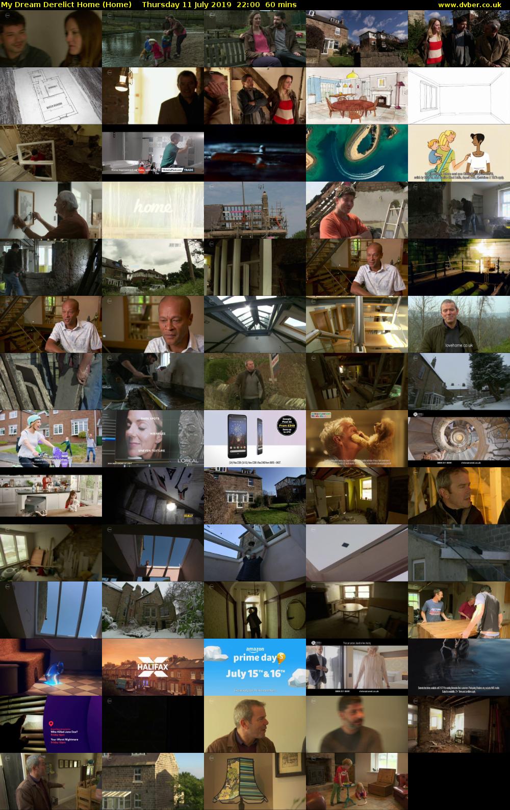 My Dream Derelict Home (Home) Thursday 11 July 2019 22:00 - 23:00