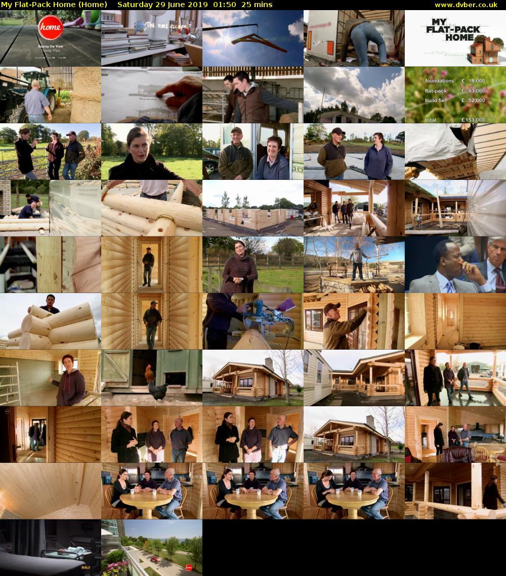 My Flat-Pack Home (Home) Saturday 29 June 2019 01:50 - 02:15