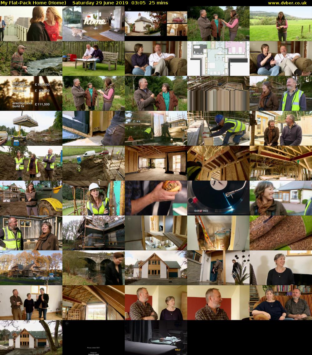 My Flat-Pack Home (Home) Saturday 29 June 2019 03:05 - 03:30