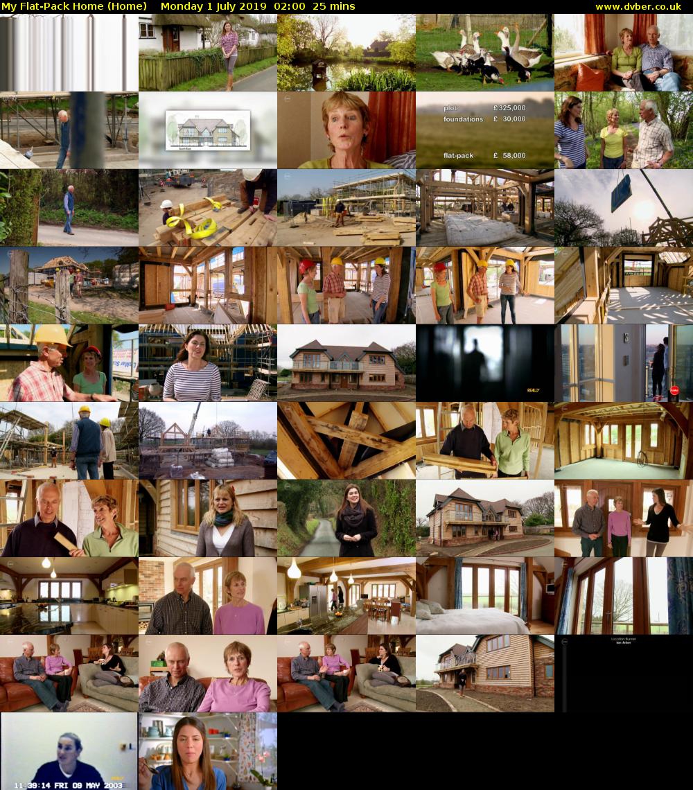 My Flat-Pack Home (Home) Monday 1 July 2019 02:00 - 02:25