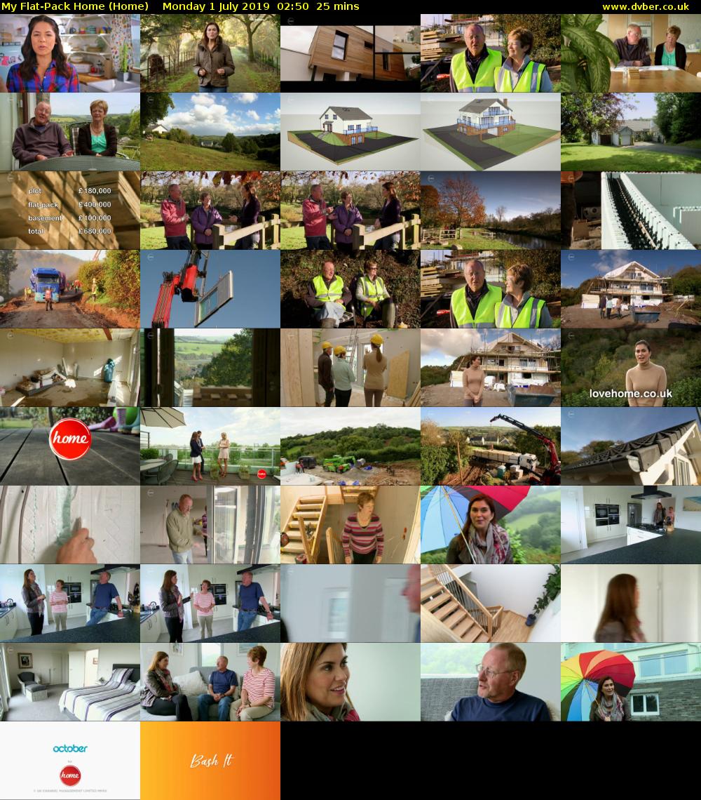 My Flat-Pack Home (Home) Monday 1 July 2019 02:50 - 03:15