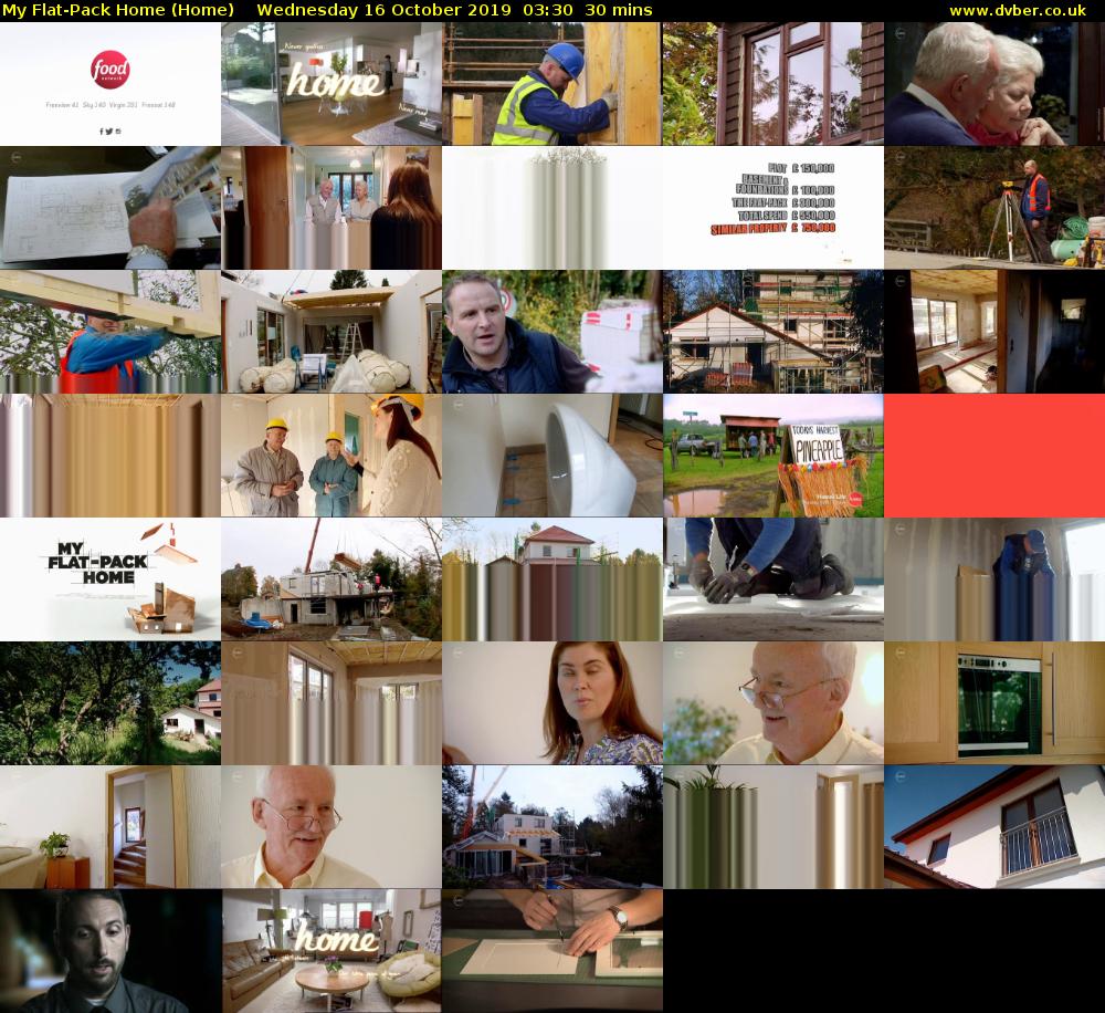 My Flat-Pack Home (Home) Wednesday 16 October 2019 03:30 - 04:00