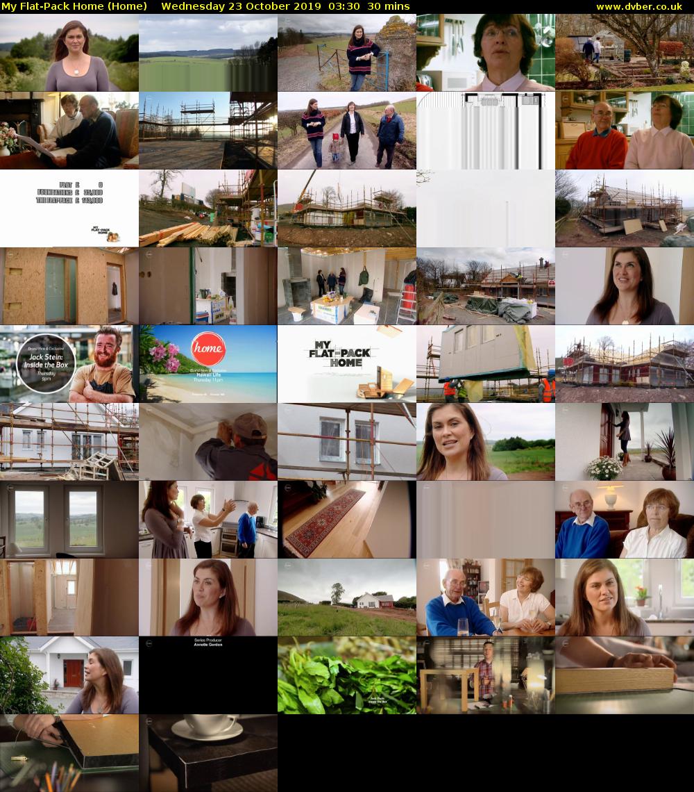 My Flat-Pack Home (Home) Wednesday 23 October 2019 03:30 - 04:00