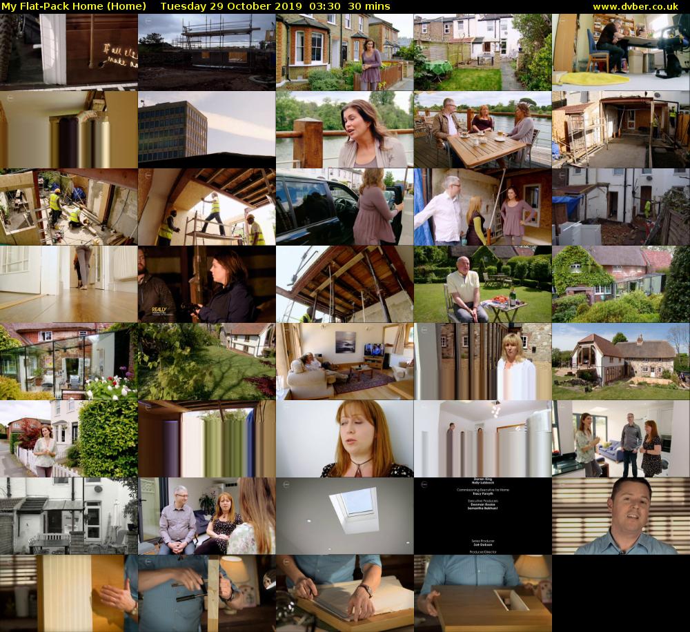 My Flat-Pack Home (Home) Tuesday 29 October 2019 03:30 - 04:00
