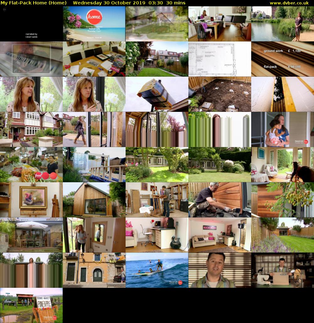 My Flat-Pack Home (Home) Wednesday 30 October 2019 03:30 - 04:00