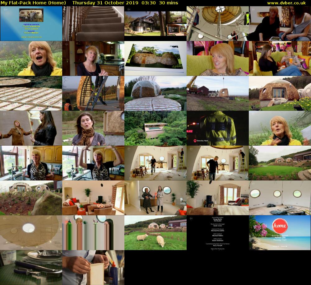 My Flat-Pack Home (Home) Thursday 31 October 2019 03:30 - 04:00