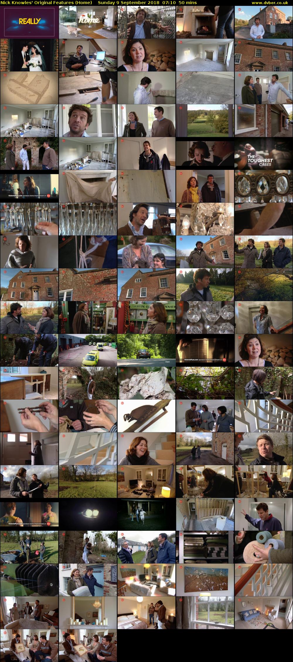 Nick Knowles' Original Features (Home) Sunday 9 September 2018 07:10 - 08:00