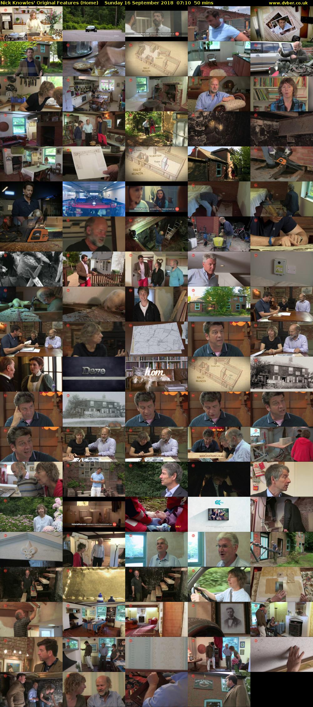 Nick Knowles' Original Features (Home) Sunday 16 September 2018 07:10 - 08:00
