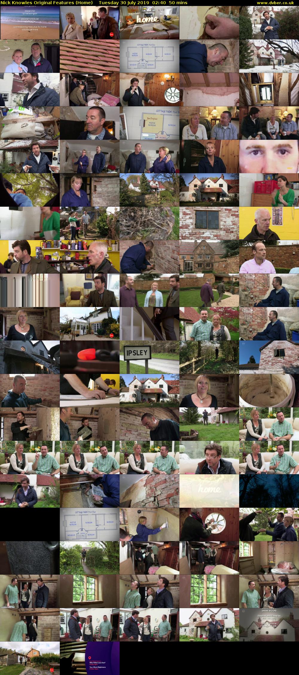 Nick Knowles Original Features (Home) Tuesday 30 July 2019 02:40 - 03:30
