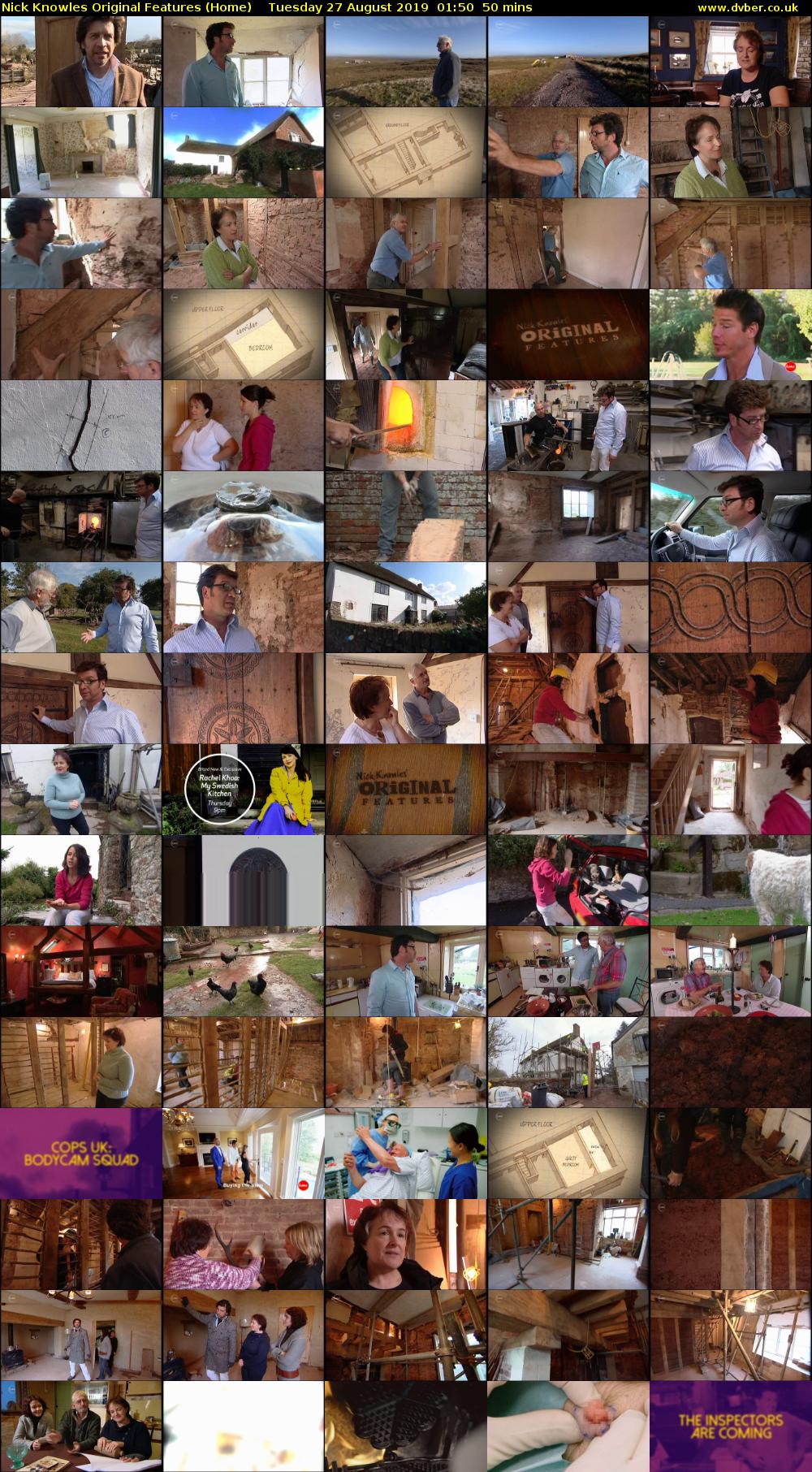 Nick Knowles Original Features (Home) Tuesday 27 August 2019 01:50 - 02:40