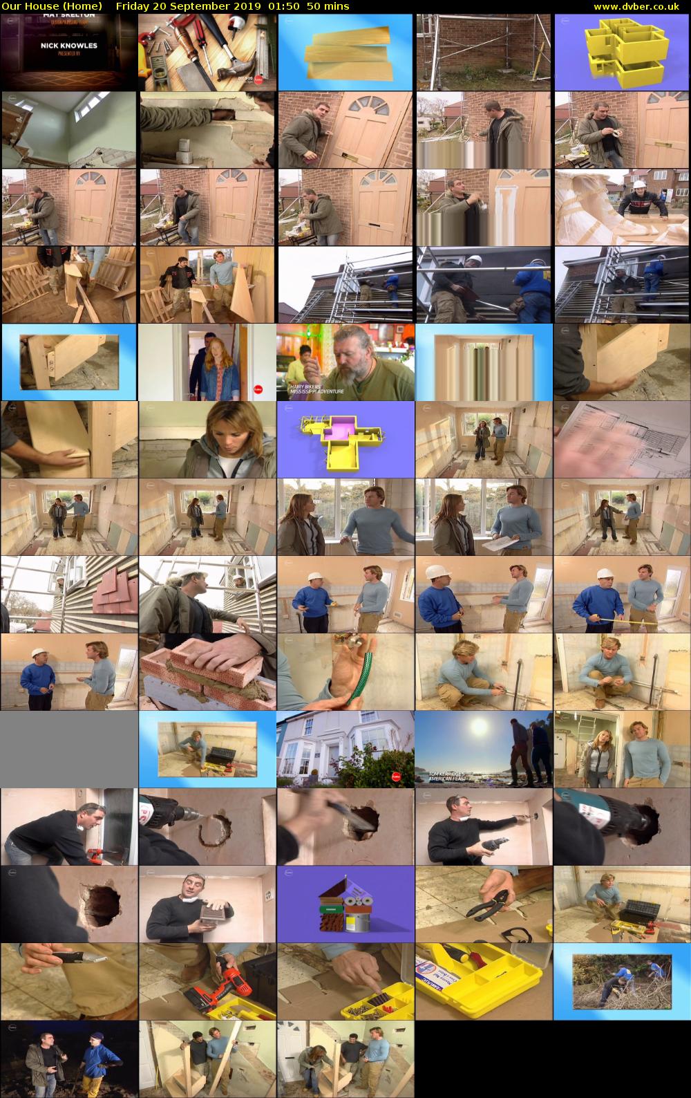 Our House (Home) Friday 20 September 2019 01:50 - 02:40