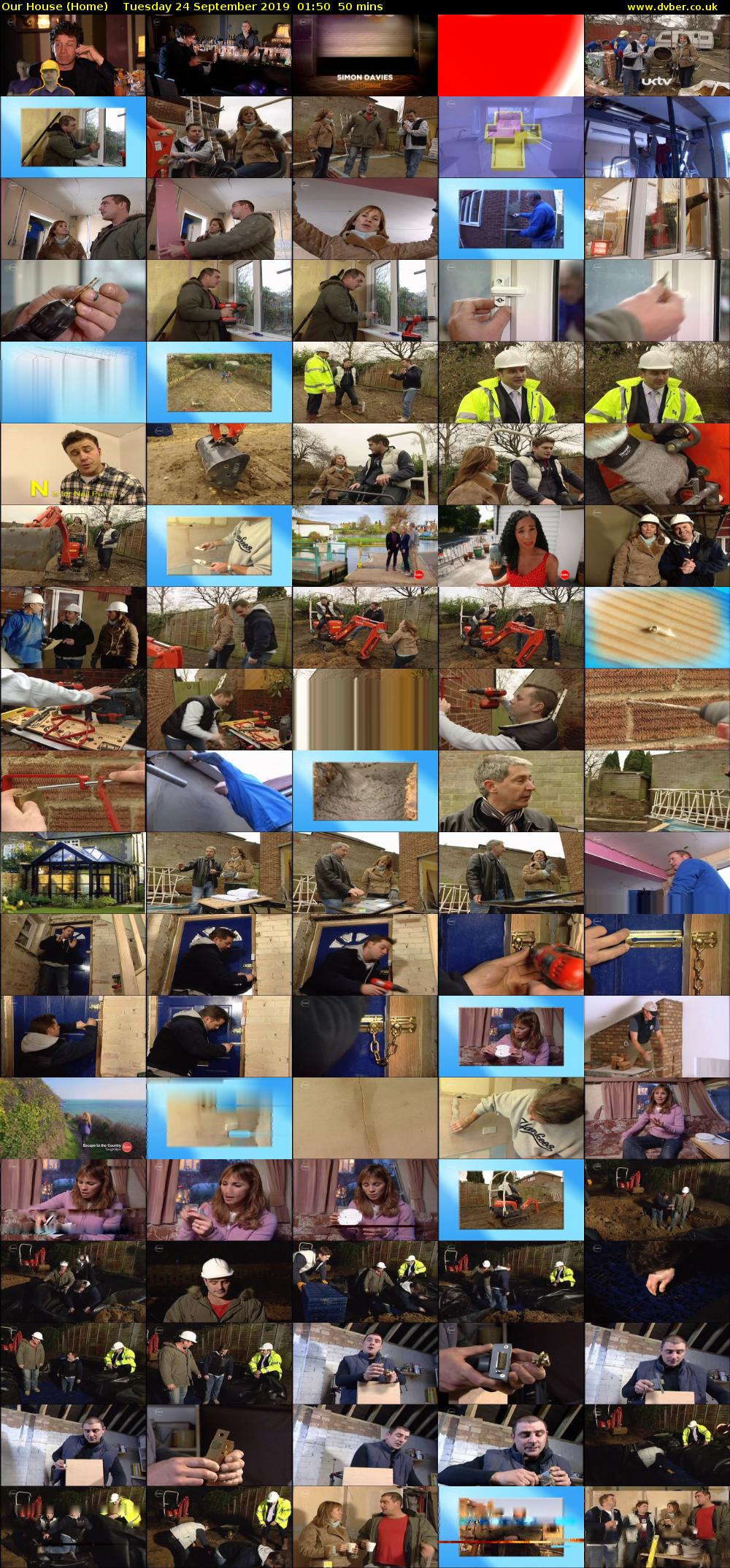 Our House (Home) Tuesday 24 September 2019 01:50 - 02:40