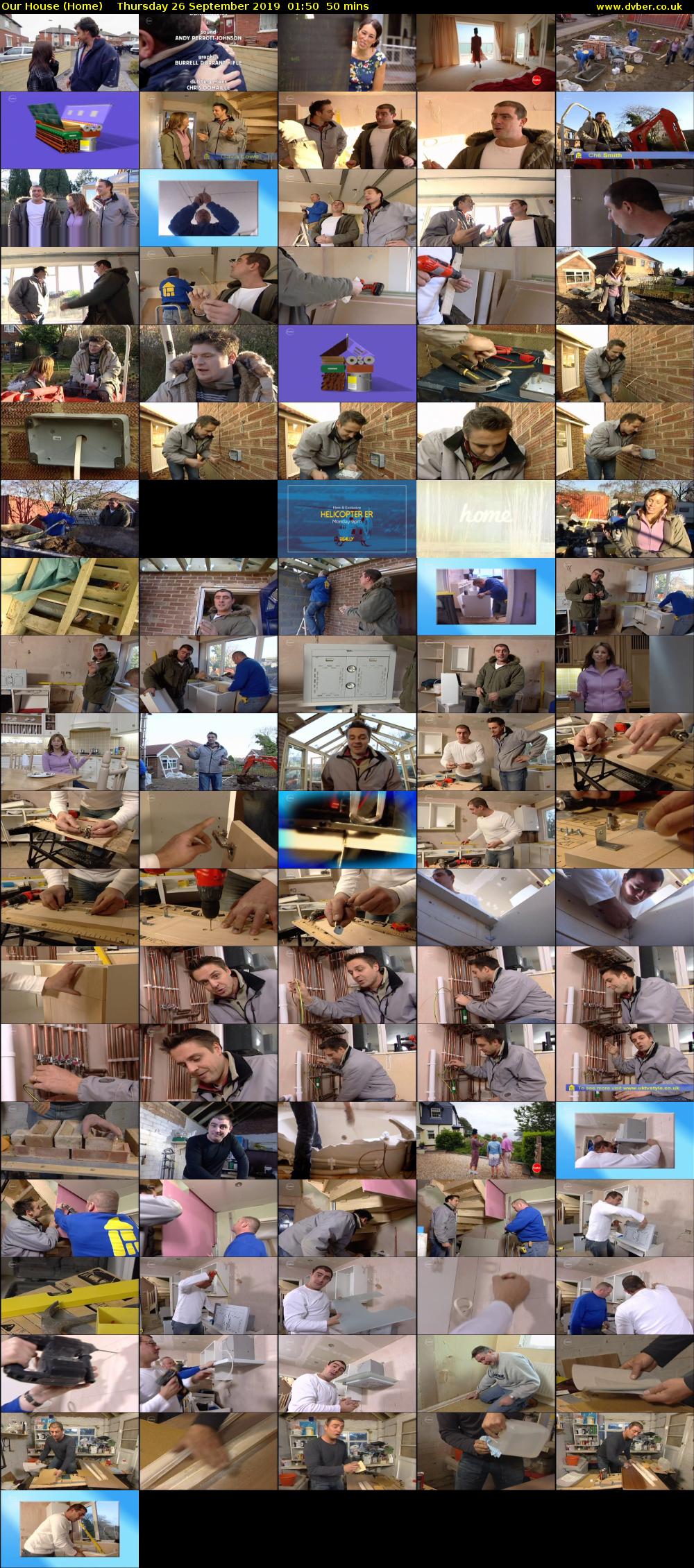 Our House (Home) Thursday 26 September 2019 01:50 - 02:40