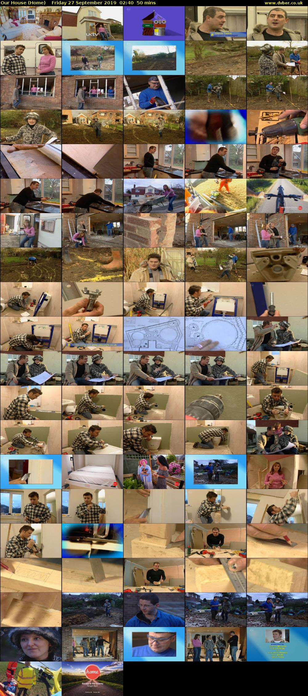 Our House (Home) Friday 27 September 2019 02:40 - 03:30