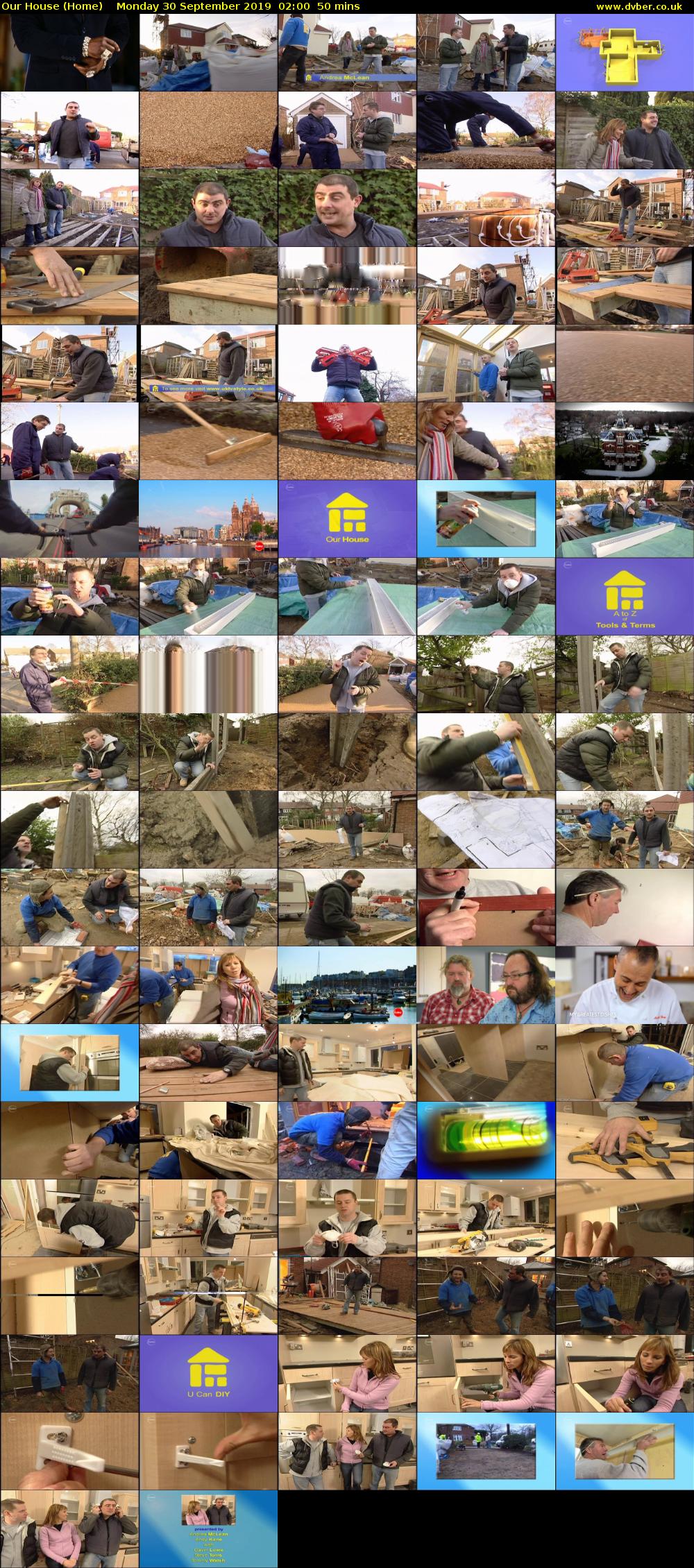 Our House (Home) Monday 30 September 2019 02:00 - 02:50