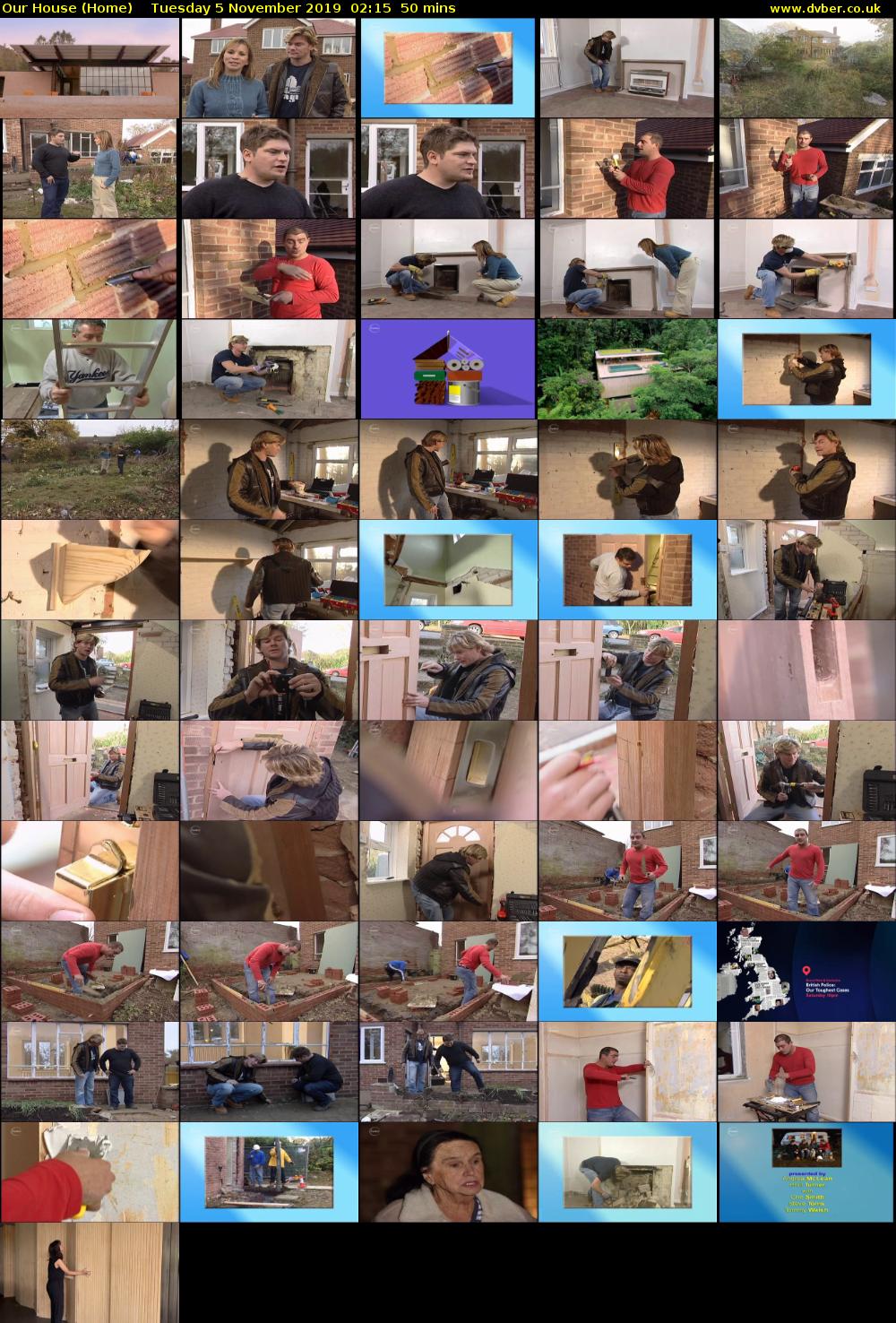 Our House (Home) Tuesday 5 November 2019 02:15 - 03:05