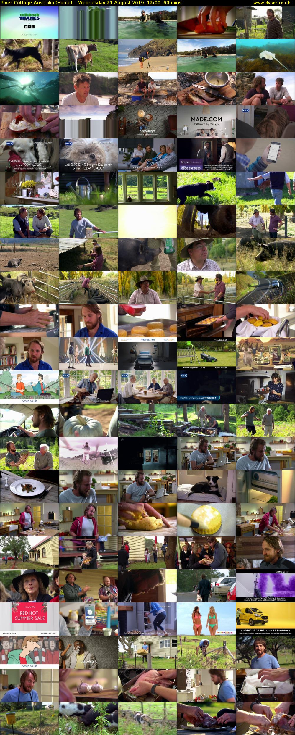 River Cottage Australia (Home) Wednesday 21 August 2019 12:00 - 13:00