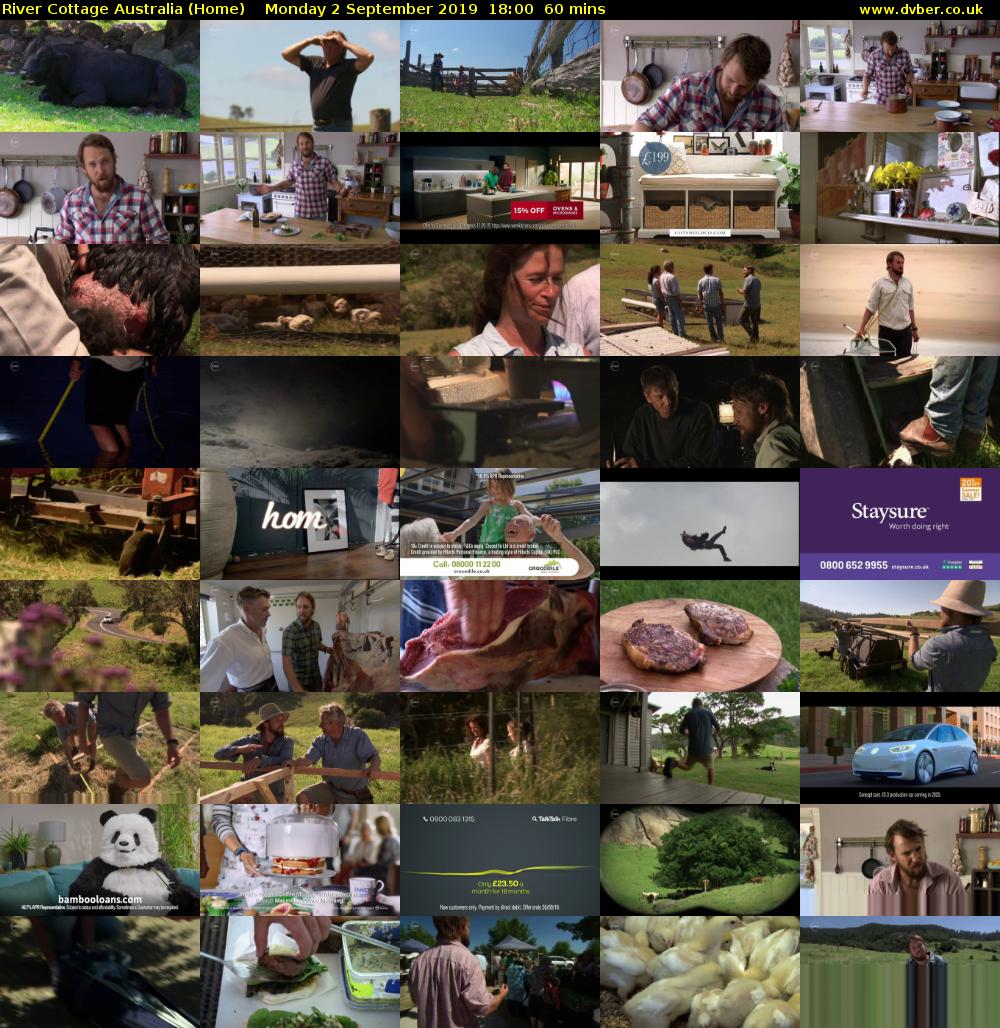 River Cottage Australia (Home) Monday 2 September 2019 18:00 - 19:00