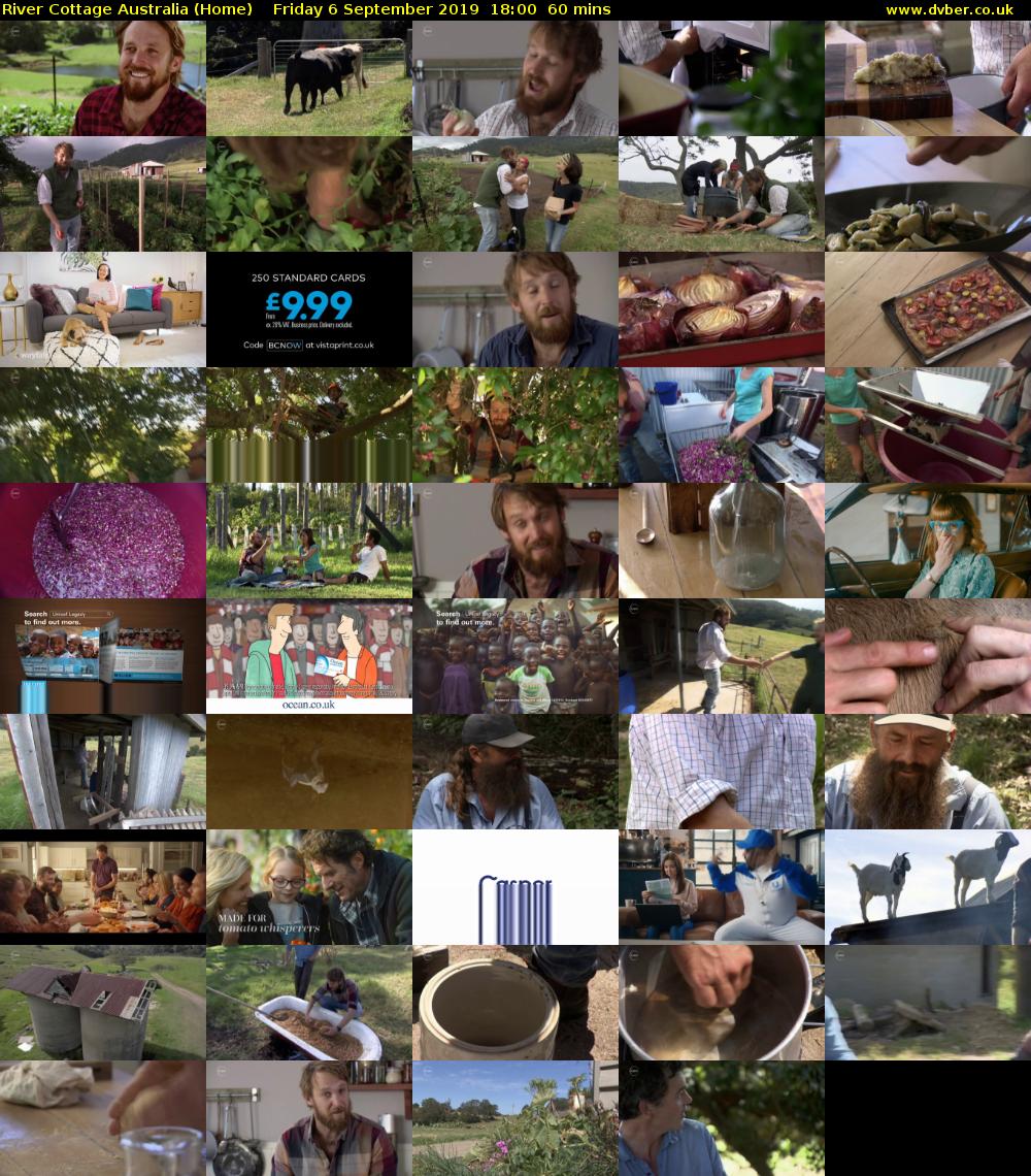 River Cottage Australia (Home) Friday 6 September 2019 18:00 - 19:00