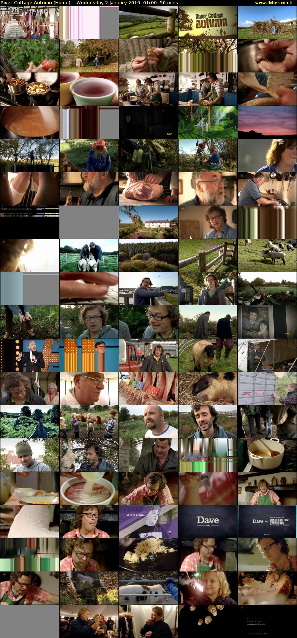 River Cottage Autumn (Home) Wednesday 2 January 2019 01:00 - 01:50