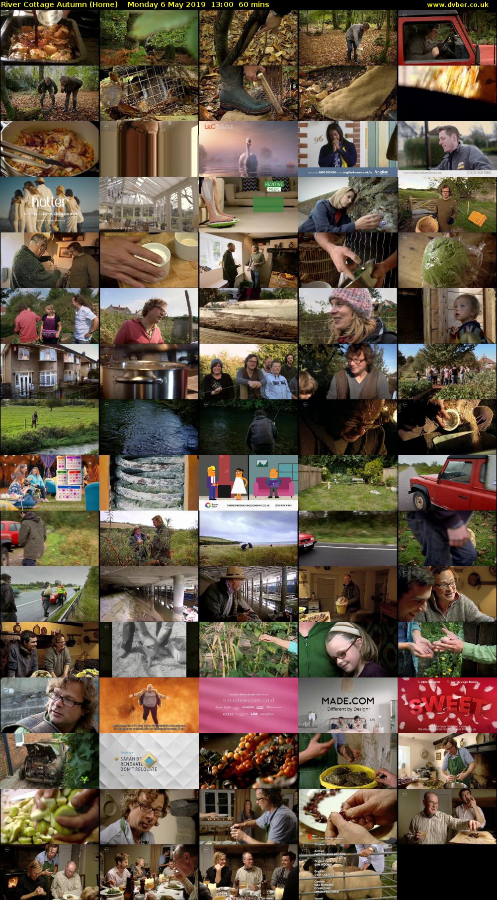River Cottage Autumn (Home) Monday 6 May 2019 13:00 - 14:00