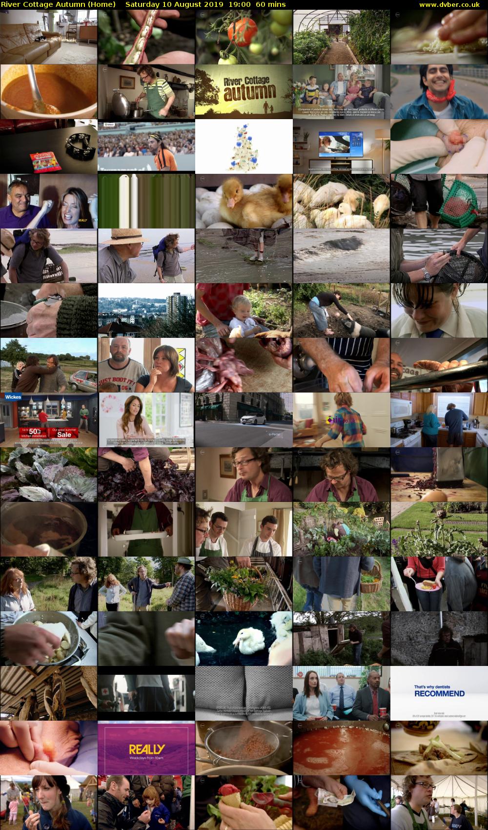 River Cottage Autumn (Home) Saturday 10 August 2019 19:00 - 20:00