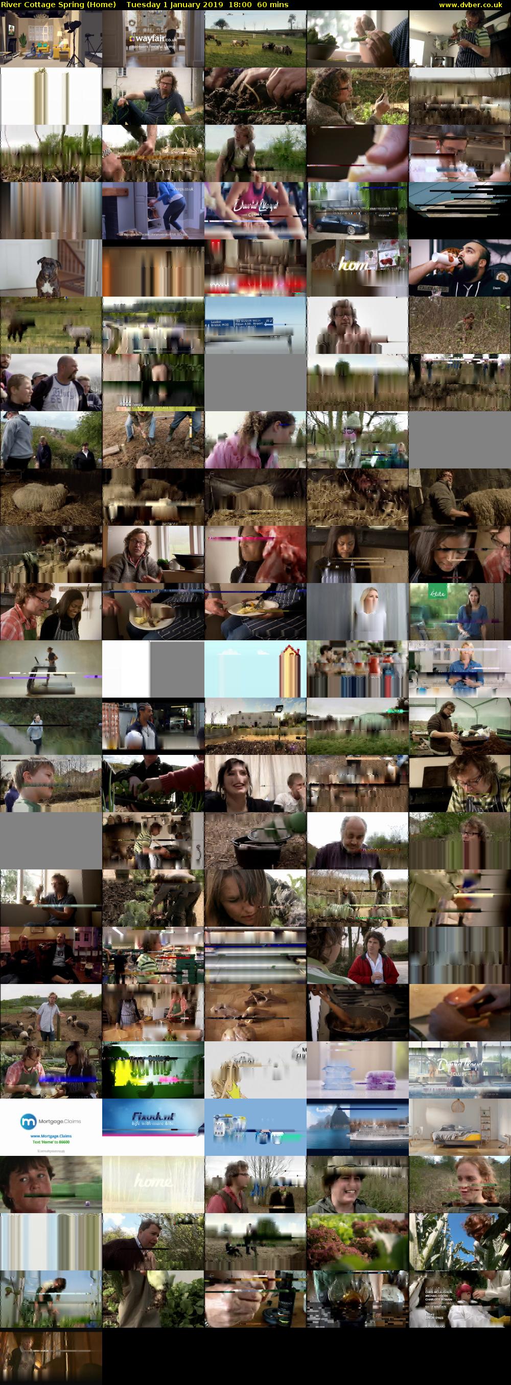 River Cottage Spring (Home) Tuesday 1 January 2019 18:00 - 19:00
