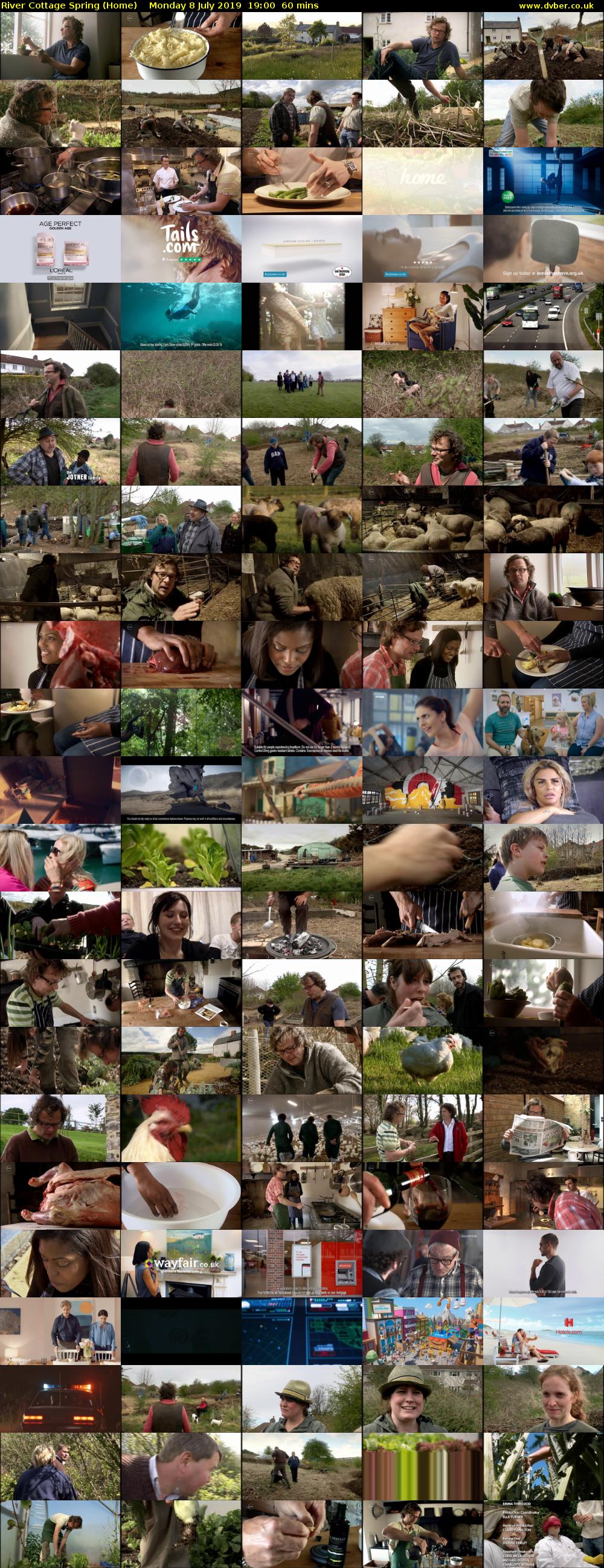 River Cottage Spring (Home) Monday 8 July 2019 19:00 - 20:00