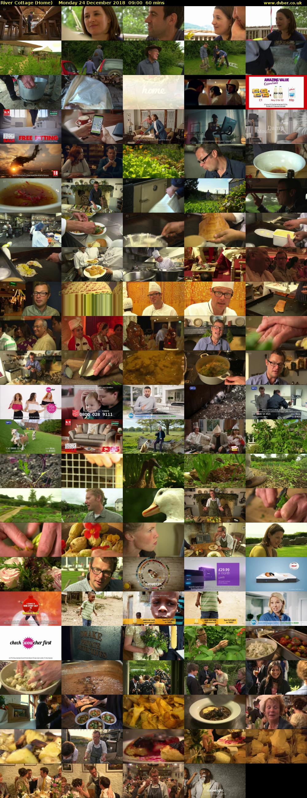 River Cottage (Home) Monday 24 December 2018 09:00 - 10:00