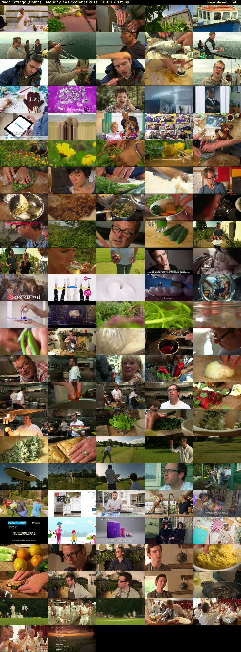 River Cottage (Home) Monday 24 December 2018 10:00 - 11:00