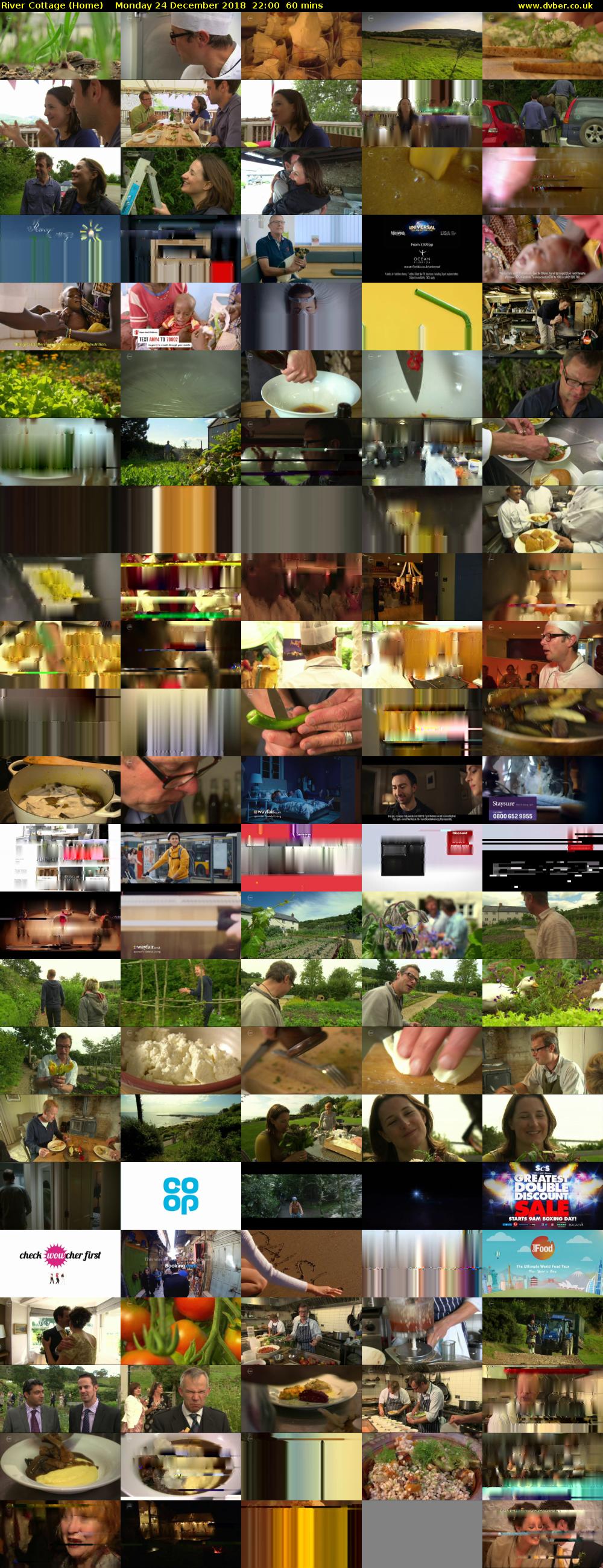 River Cottage (Home) Monday 24 December 2018 22:00 - 23:00