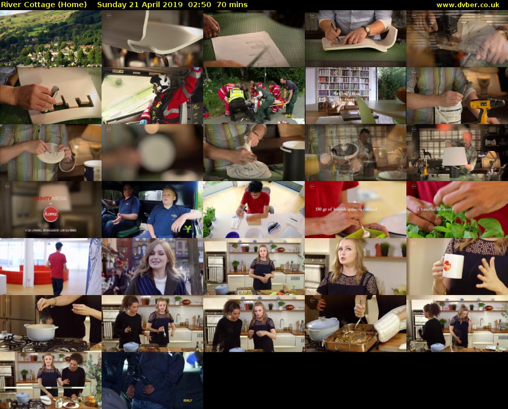 River Cottage (Home) Sunday 21 April 2019 02:50 - 04:00