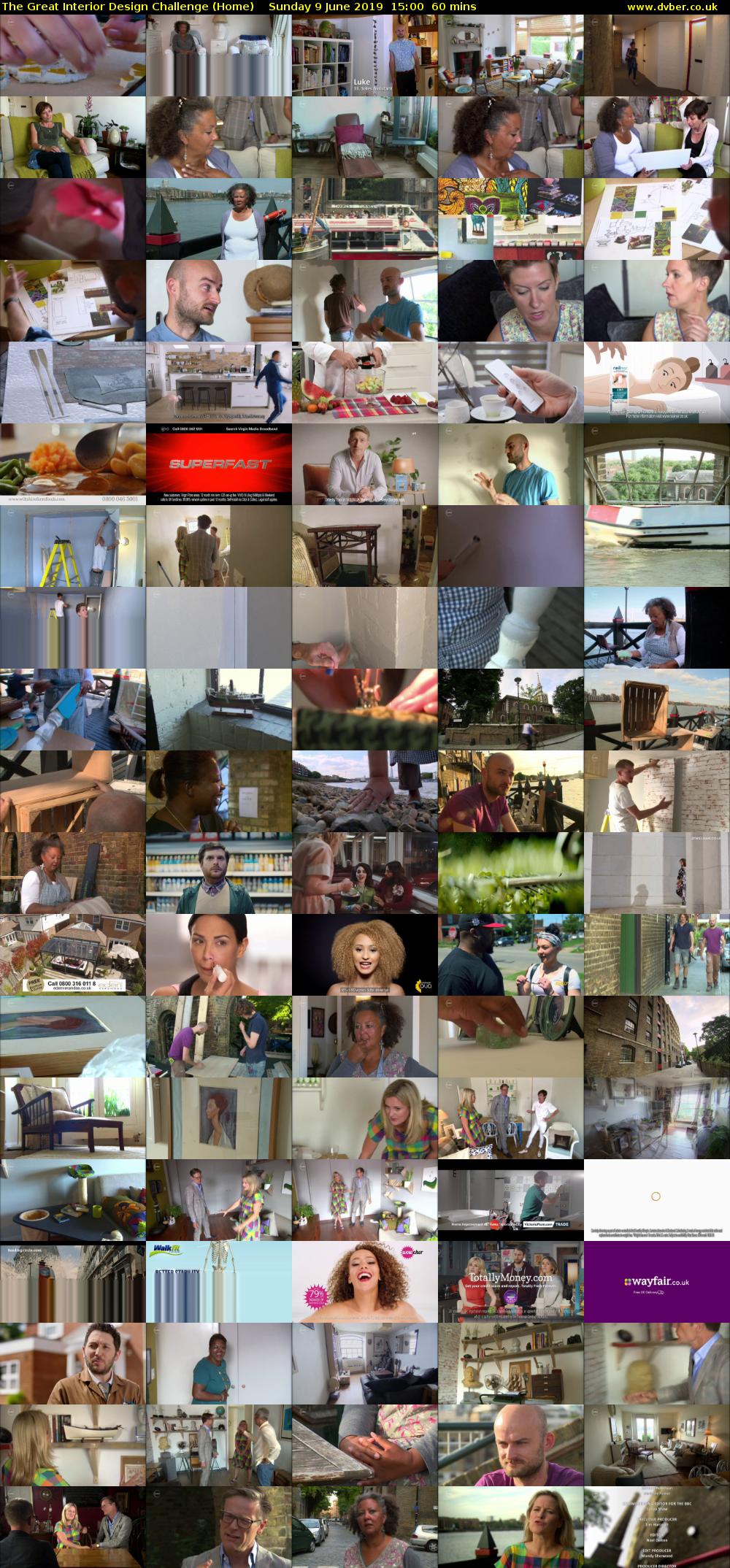 The Great Interior Design Challenge (Home) Sunday 9 June 2019 15:00 - 16:00