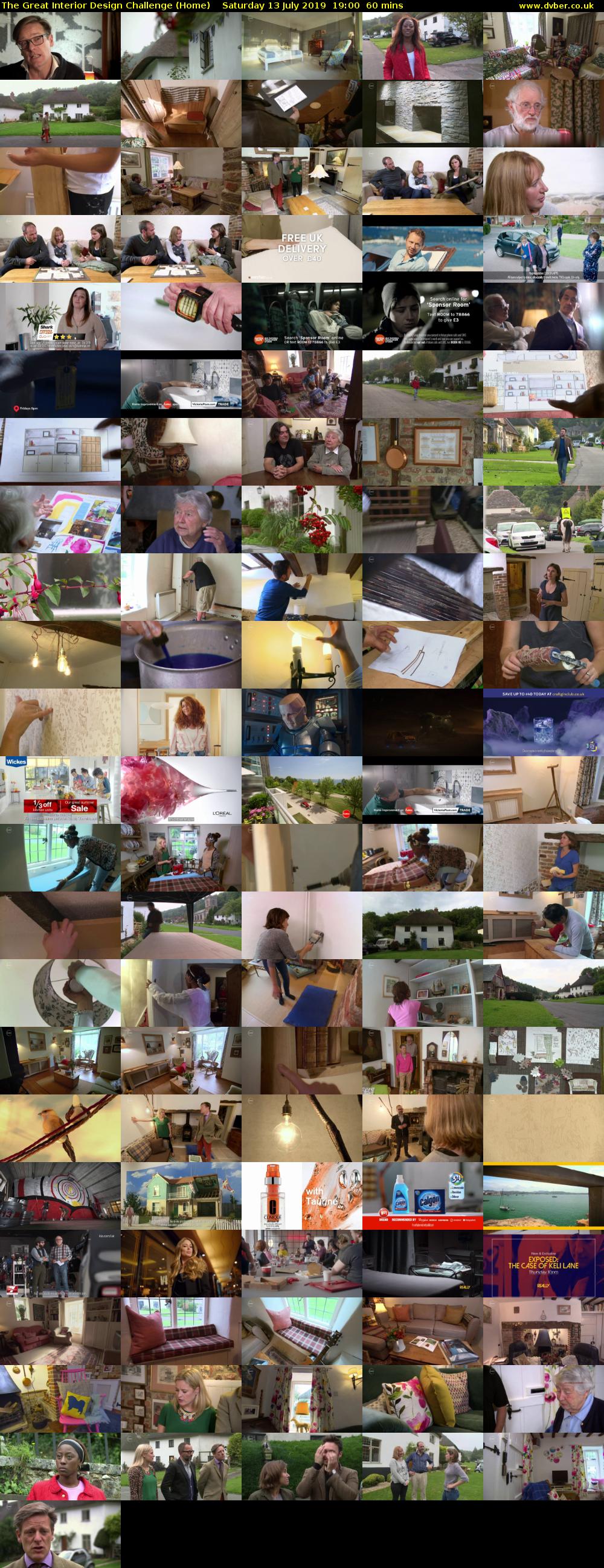 The Great Interior Design Challenge (Home) Saturday 13 July 2019 19:00 - 20:00
