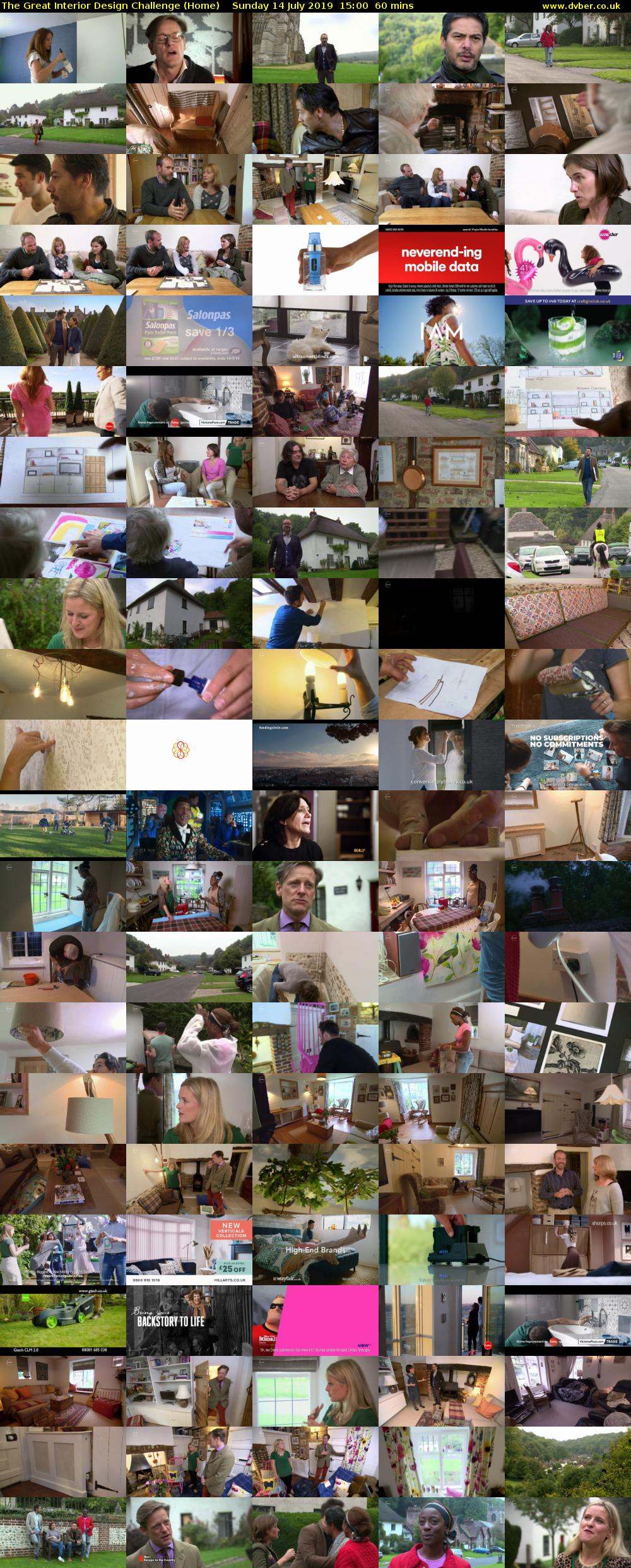 The Great Interior Design Challenge (Home) Sunday 14 July 2019 15:00 - 16:00