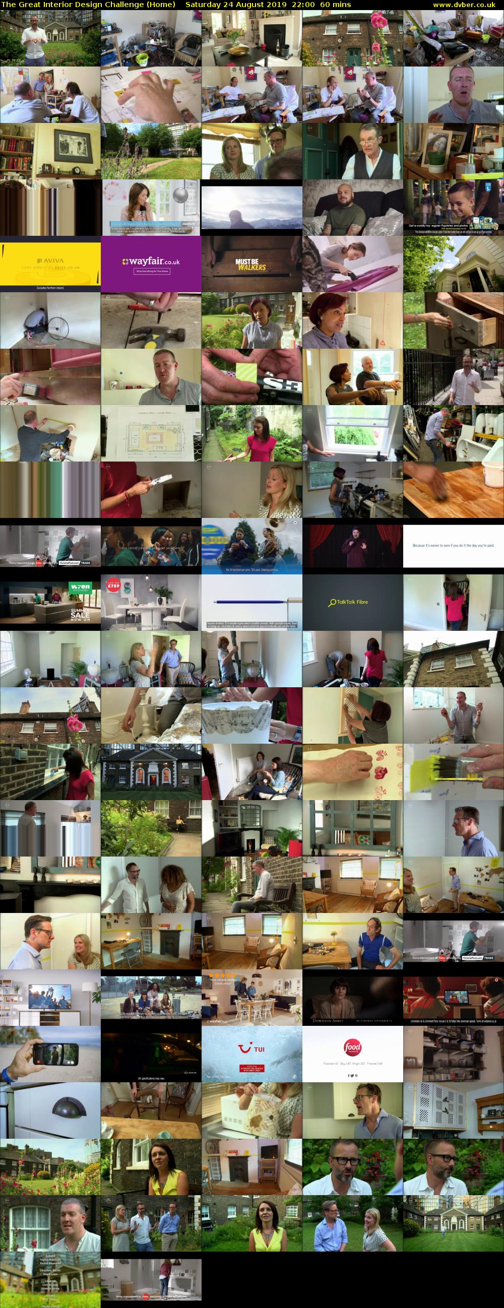 The Great Interior Design Challenge (Home) Saturday 24 August 2019 22:00 - 23:00