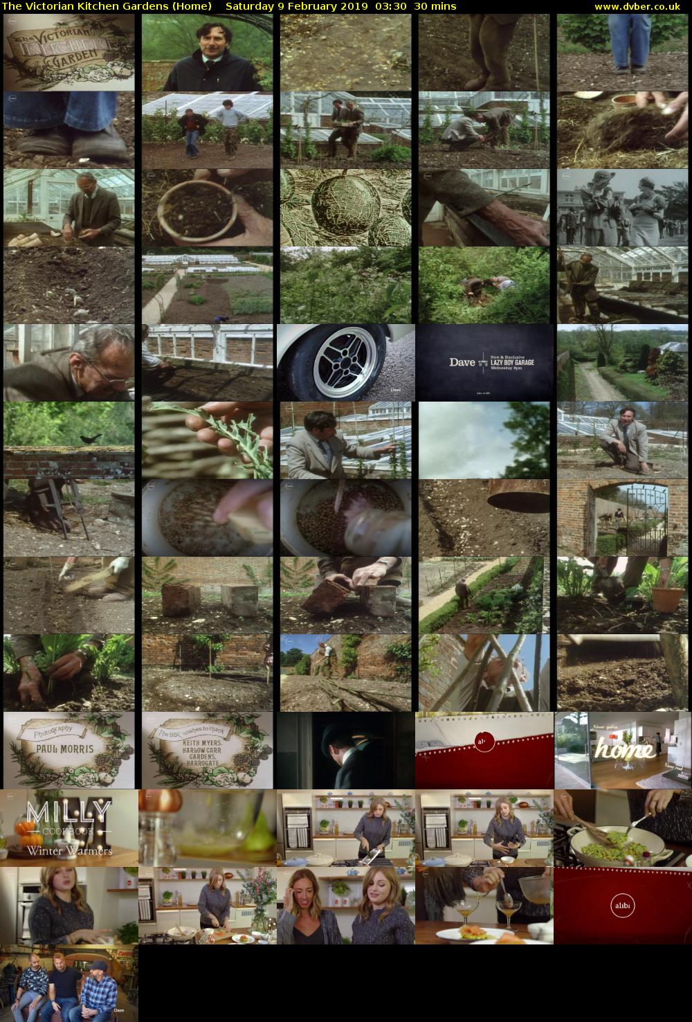The Victorian Kitchen Gardens (Home) Saturday 9 February 2019 03:30 - 04:00
