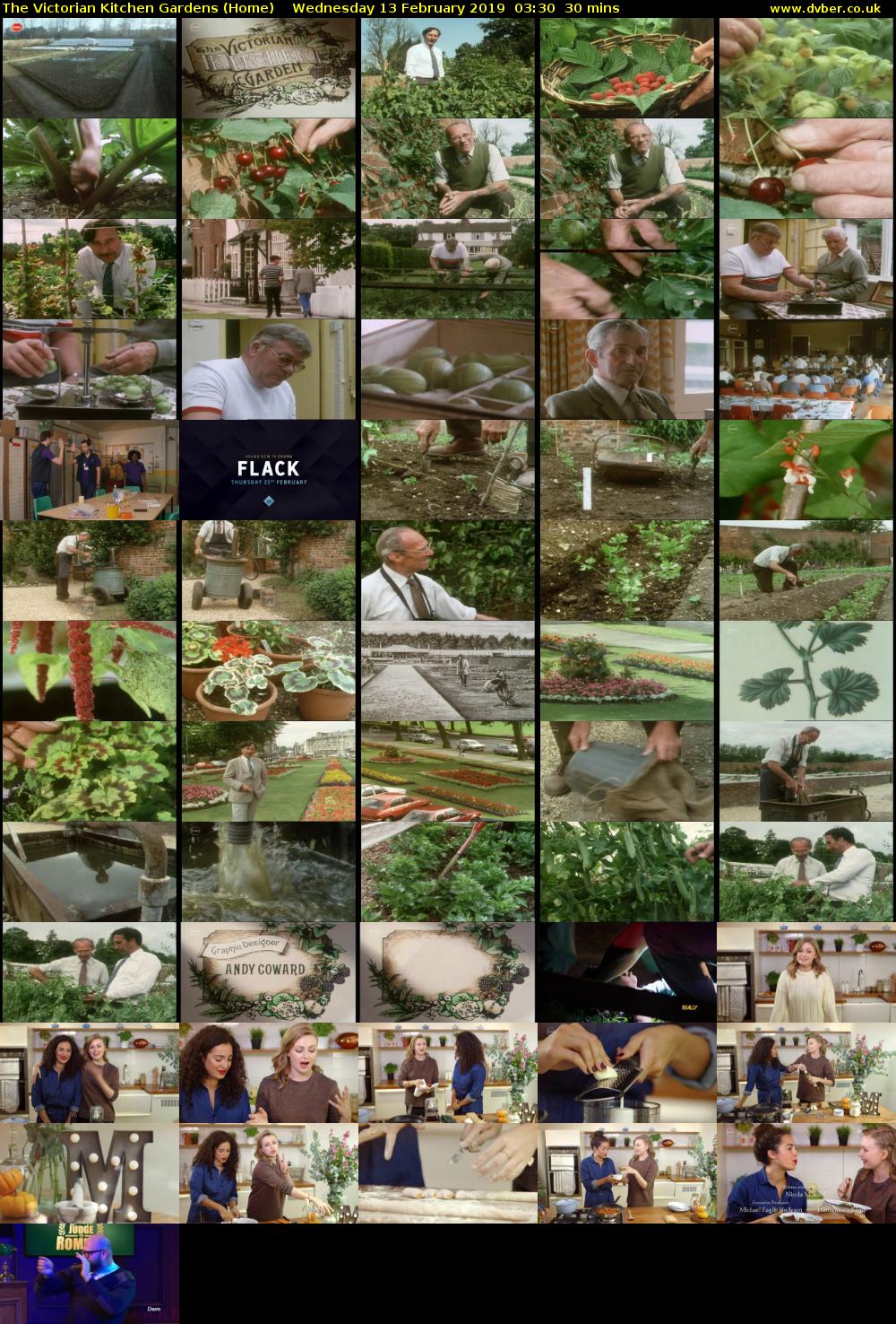 The Victorian Kitchen Gardens (Home) Wednesday 13 February 2019 03:30 - 04:00