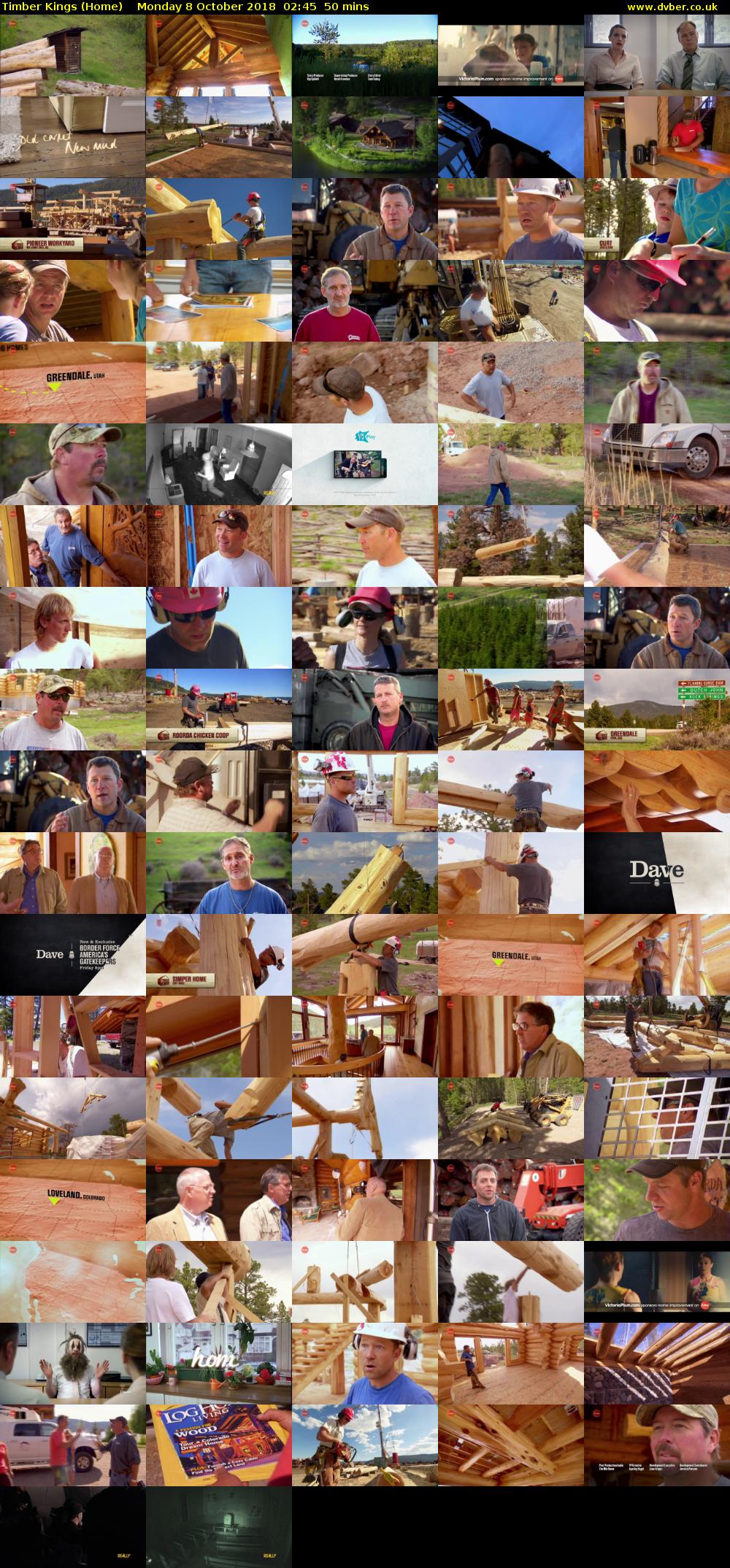 Timber Kings (Home) Monday 8 October 2018 02:45 - 03:35