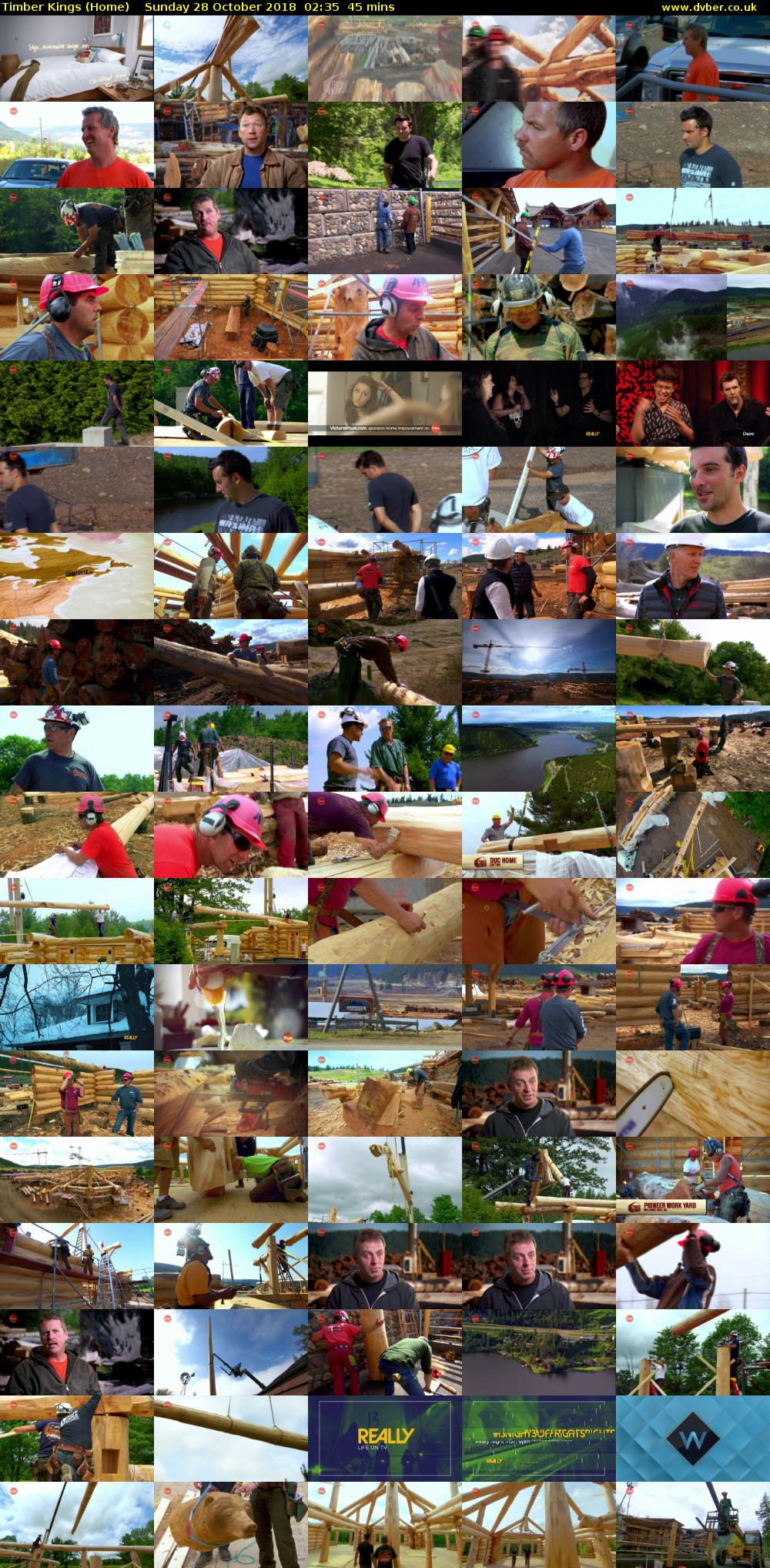 Timber Kings (Home) Sunday 28 October 2018 02:35 - 03:20