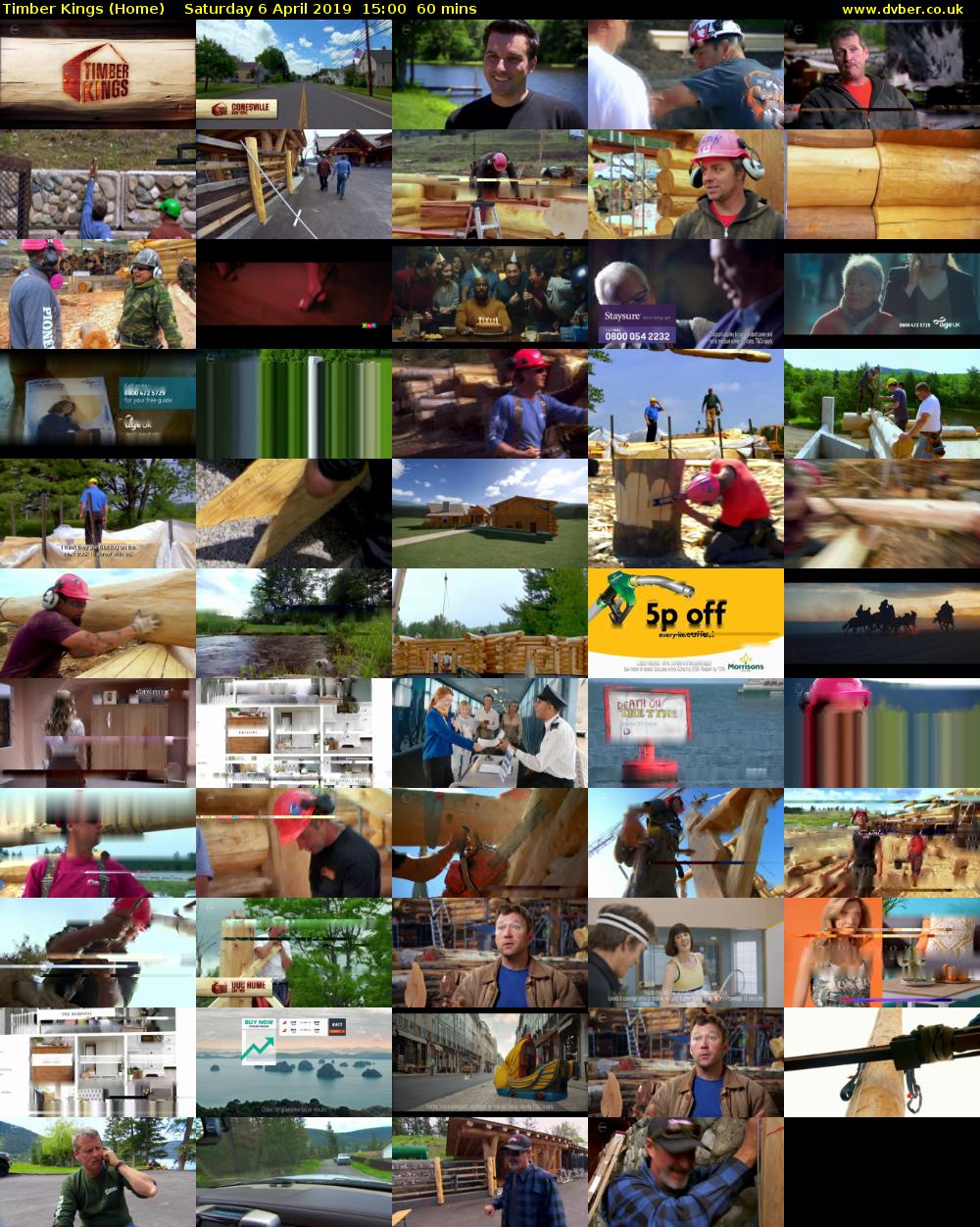 Timber Kings (Home) Saturday 6 April 2019 15:00 - 16:00