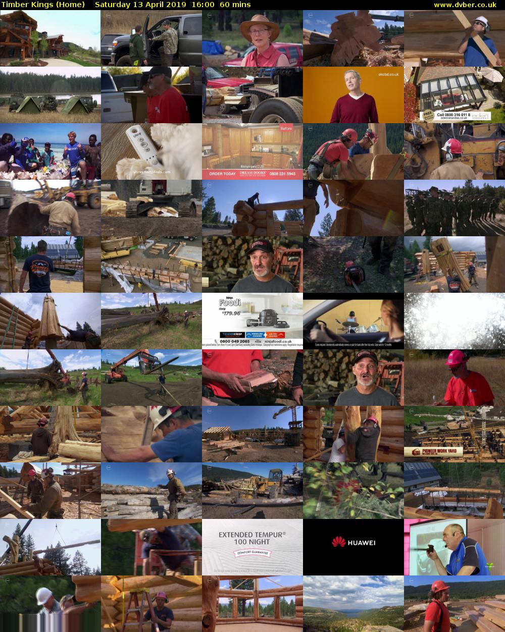 Timber Kings (Home) Saturday 13 April 2019 16:00 - 17:00