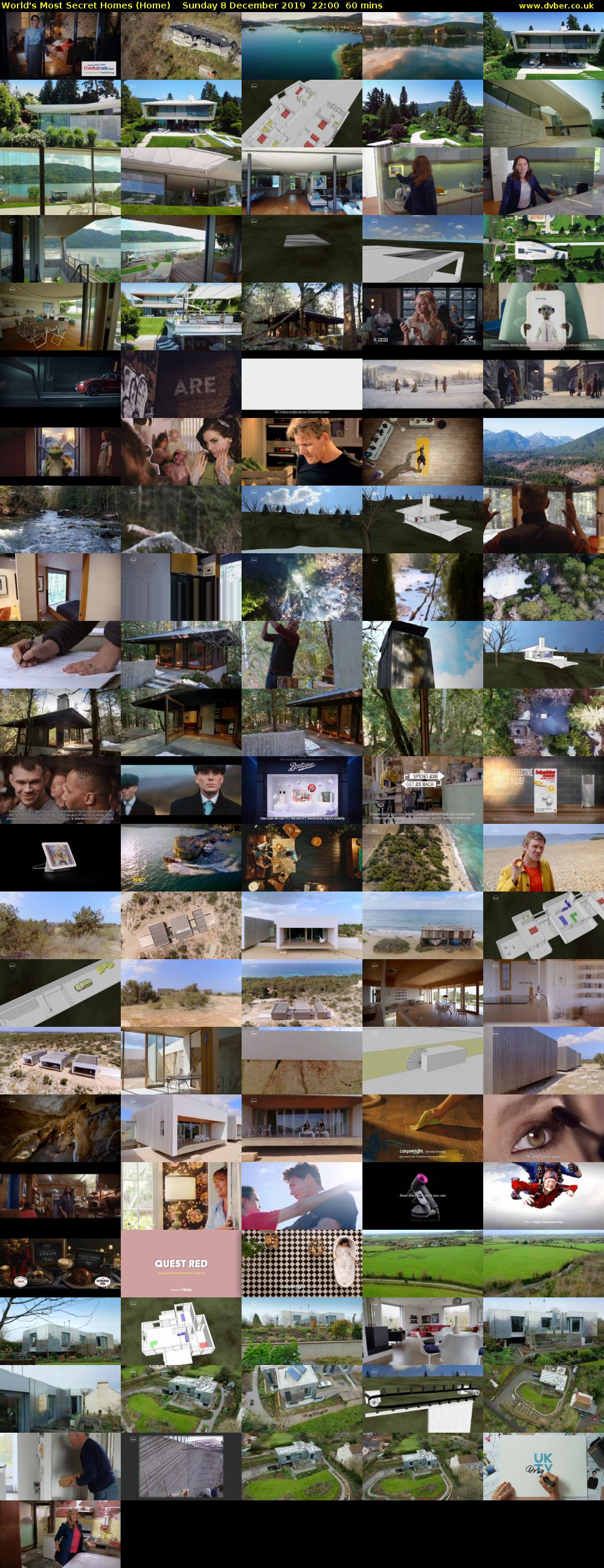 World's Most Secret Homes (Home) Sunday 8 December 2019 22:00 - 23:00